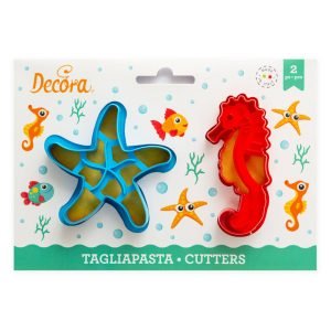 Sea Life - jūros arkliukas ir žvaigždė - pjovikliai, 2 vnt
