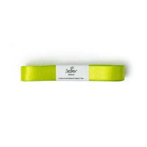 Apple Green - žalia satininė juostelė, 5 m