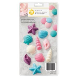 Seashells - Jūros kriauklės - forma šokoladui ir saldainiams
