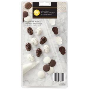 Mini Skulls - mini kaukolės - formelės šokoladui ir saldainiams