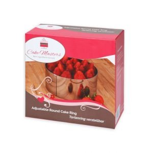 Cake-Masters apvalus reguliuojamas žiedas, 16-30 cm