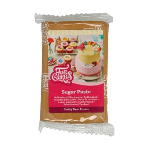 Teddy Bear Brown - šviesiai ruda dekoravimo masė, 250 g