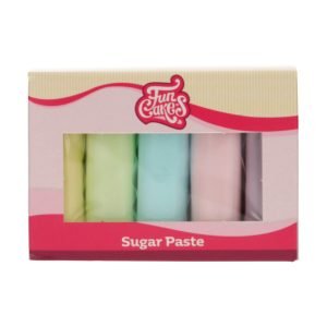 Pastel Multipack - pastelinių spalvų dekoravimo masių rinkinys,  5 x 100 g