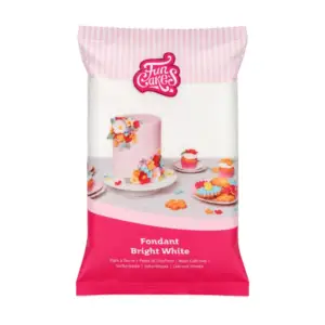 Bright White - balta vanilės skonio dekoravimo masė, 1 kg