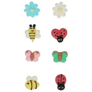 Spring Garden - valgomos dekoracijos, 8 vnt