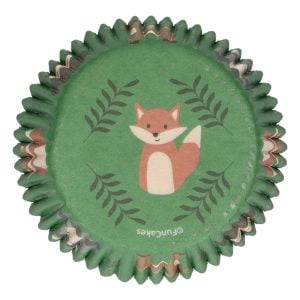 Forest Animals - kepimo krepšeliai, 48 vnt