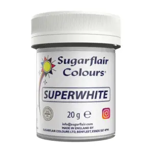 Superwhite - sausi balti dažai - 20 g