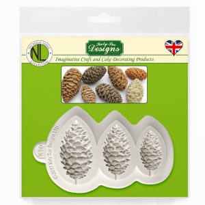 Pine Cones - kankorėžiai - silikoninė forma
