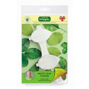 Multi Leaf Veiner - silikoninė forma lapo tekstrūriniam paviršiui, 6 cm