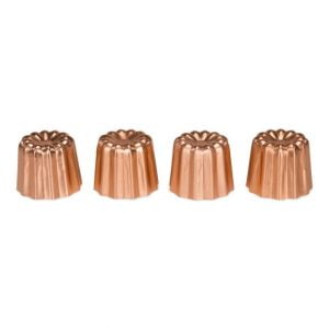 Canele - metalinės formelės kanelėms, 4 vnt