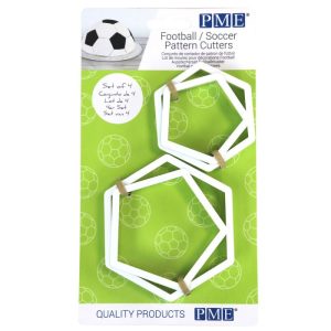 Football Pattern - pjoviklių rinkinys, 4 vnt
