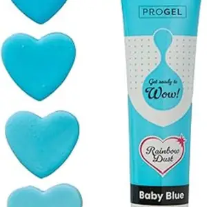 ProGel Baby Blue - mėlyni geliniai dažai, 25 g