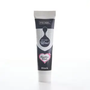 ProGel Black - juodos spalvos geliniai dažai, 25 g