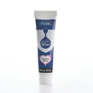 ProGel Navy Blue - tamsiai mėlyni geliniai dažai, 25 g