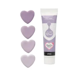 ProGel Lilac - alyvinės spalvos geliniai dažai, 25 g