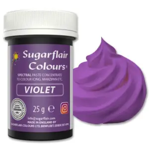 Violet - violetinė - koncentruoti maistiniai dažai, 25 g