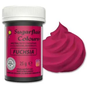 Fuchsia - fuksijos rožinė - koncentruoti maistiniai dažai, 25 g