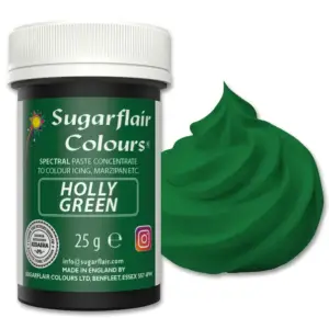 Holly Green - bugienio žalia - koncentruoti maistiniai dažai, 25 g