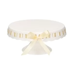 Infinity 25 cm - baltas serviravimo stovas