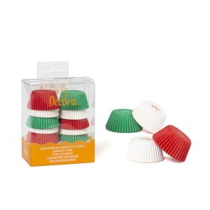 Mini White/Red/Green - kepimo krepšeliai, 200 vnt