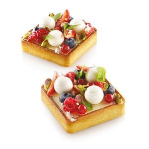 Tarte Ring Square - kvadratiniai perforuoti žiedai, 6 vnt