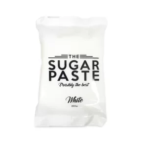 The Sugar Paste White - balta dekoravimo masė, 250 g
