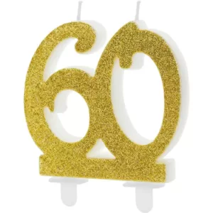 Modern Gold 60 - žvakelė tortui