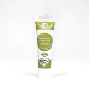 ProGel Olive Green - tamsiai žali geliniai dažai, 25 g