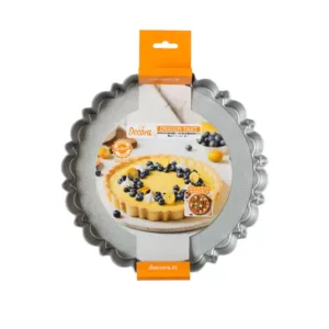 Round Tart Design M - kepimo forma išimamu dugnu