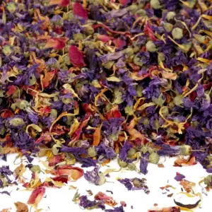 Natural Petal Mix - natūralūs gėlių žiedlapiai, 10 g