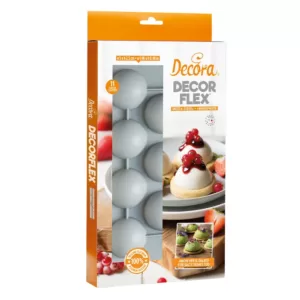 Decorflex Half Sphere 6 cm - silikoninė forma
