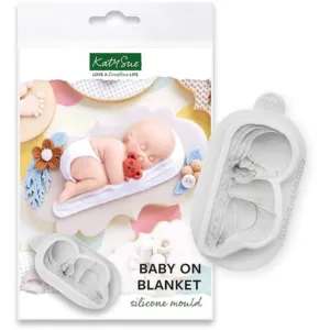 Baby on Blanket - kūdikio 3D silikoninė forma