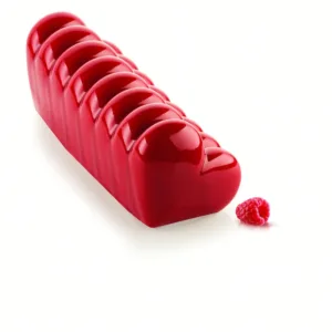 Buche Coeur - širdies formos 3D silikoninė forma