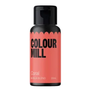 Coral (Koralas) Colour Mill Aqua Blend - maistiniai dažai, 20 ml