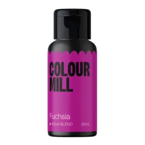 Fuchsia (fuksija) Colour Mill Aqua Blend – maistiniai dažai, 20 ml