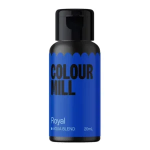 Royal (mėlyna) Colour Mill Aqua Blend – maistiniai dažai, 20 ml