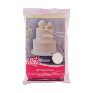 White Covering Paste - balta torto dengimo masė, 500 g