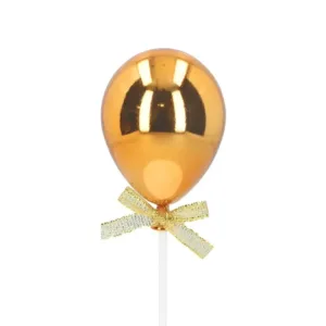Gold Balloon - auksinis balionas - torto dekoracija