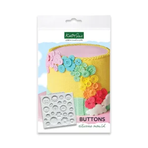 Buttons - sagos - silikoninė forma