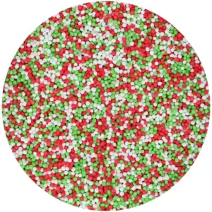 Christmas Nonpareils cukriniai perliukai, 80 g