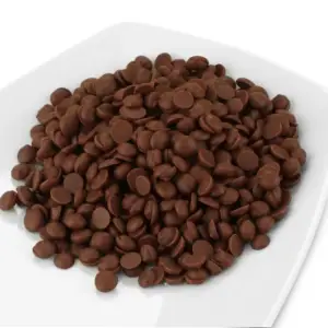 CM Milk Chocolate Drops - pieniško šokolado lašeliai, 100 g