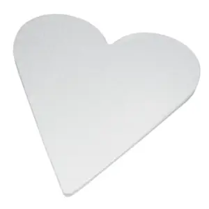 Heart Drum - širdies formos itin tvirtas torto padėklas, 25 cm