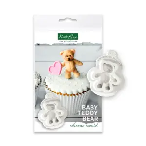 Baby Teddy Bear - silikoninė meškiuko forma