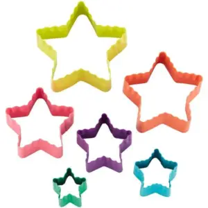 Double-sided Star - dvipusiai žvaigždžių pjovikliai, 6 vnt