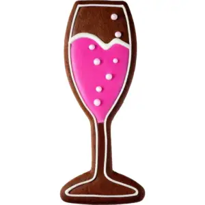 Cocktail Glass (taurė) - metalinis pjoviklis, 7.6 cm