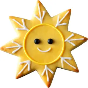 Sun (saulė) - metalinis pjoviklis, 8.1 cm