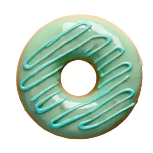 Donut (spurga) - metalinis pjoviklis, 6 cm
