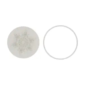 Snowflake (snaigė) - pjoviklis su įspaudu, 7.5 cm