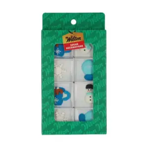 Cozy Winter - valgomos kalėdinės dekoracijos, 8 vnt