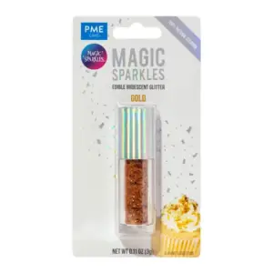Gold Magic Sparkles - auksiniai valgomi blizgučiai, 3 g